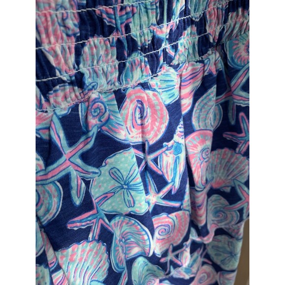 NWT Simply Southern Seashell Print 2-Piece Set Top & Skirt Blue/Pink- Size Large - Picture 13 of 14